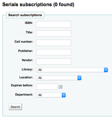 koha add custom subscription fields