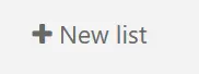 Button to add a new list