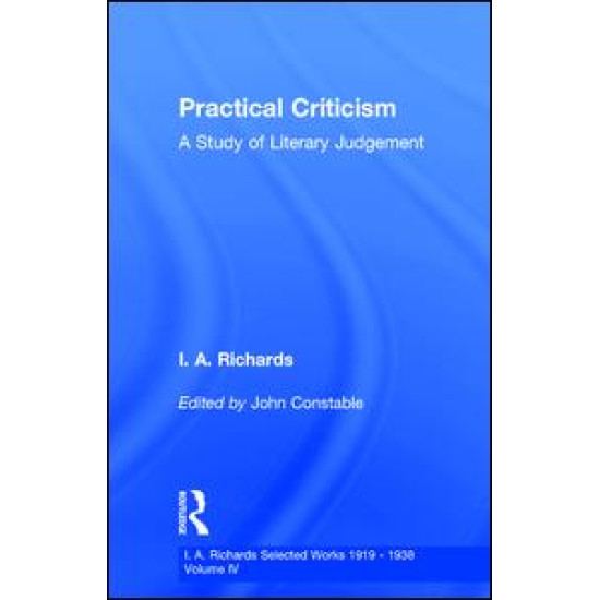 Practical Criticism        V 4