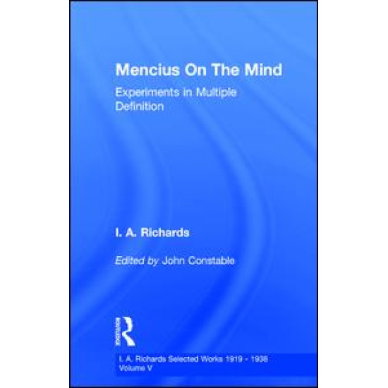 Mencius On The Mind
