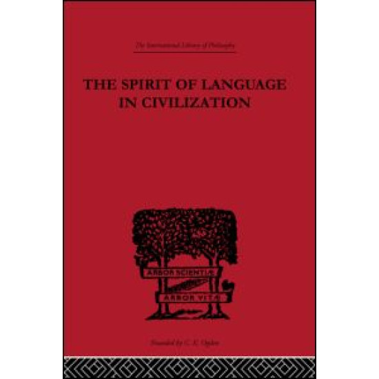 The Spirit of Language in Civilization