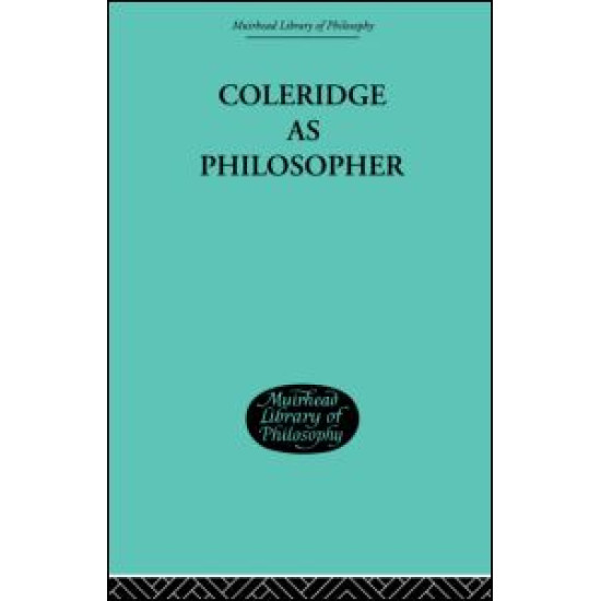 Coleridge as Philosopher