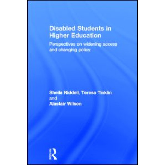 Disabled Students in Higher Education