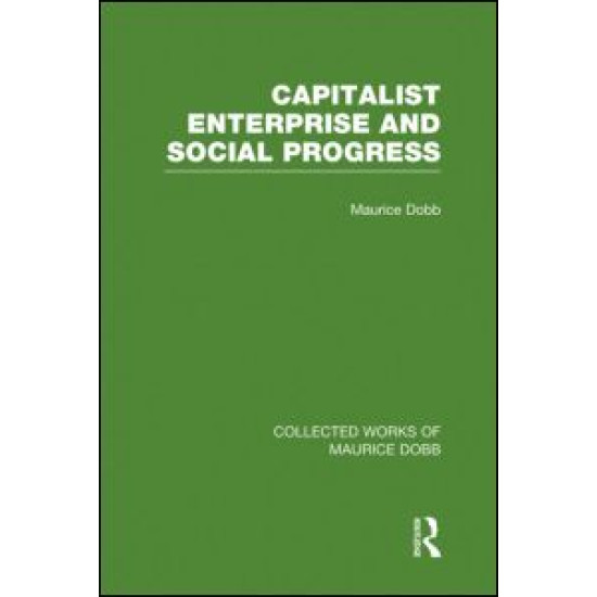 Capitalist Enterprise and Social Progress