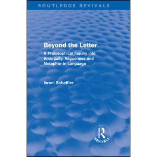 Beyond the Letter (Routledge Revivals)