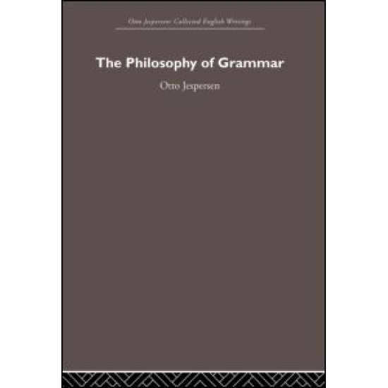 The Philosophy of Grammar