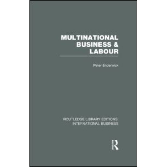 Multinational Business and Labour (RLE International Business)