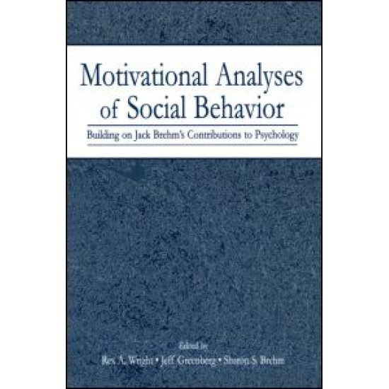 Motivational Analyses of Social Behavior