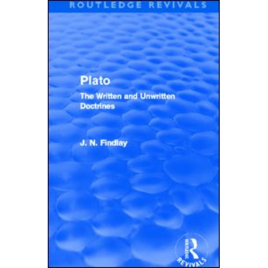 Plato (Routledge Revivals)