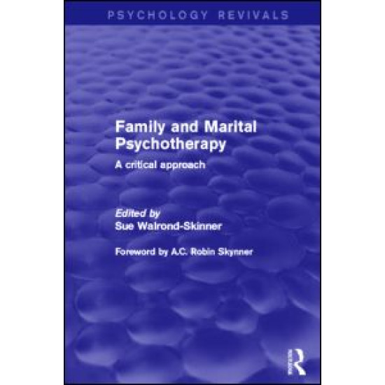 Family and Marital Psychotherapy