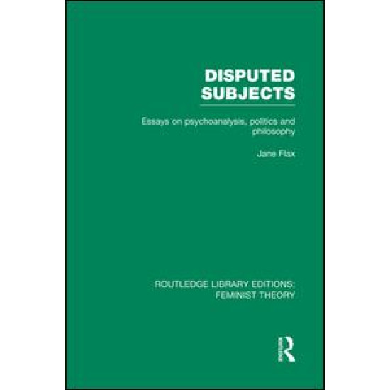 Disputed Subjects (RLE Feminist Theory)