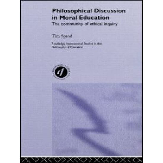 Philosophical Discussion in Moral Education