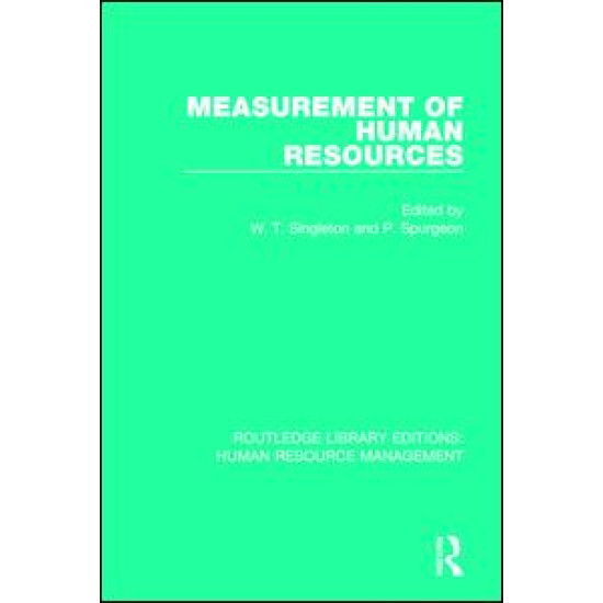 Measurement of Human Resources