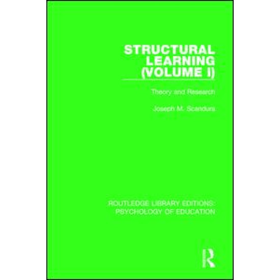 Structural Learning (Volume 1)