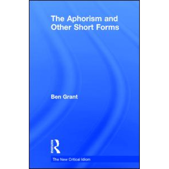 The Aphorism and Other Short Forms