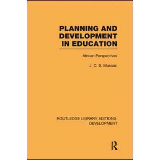 Planning and Development in Education