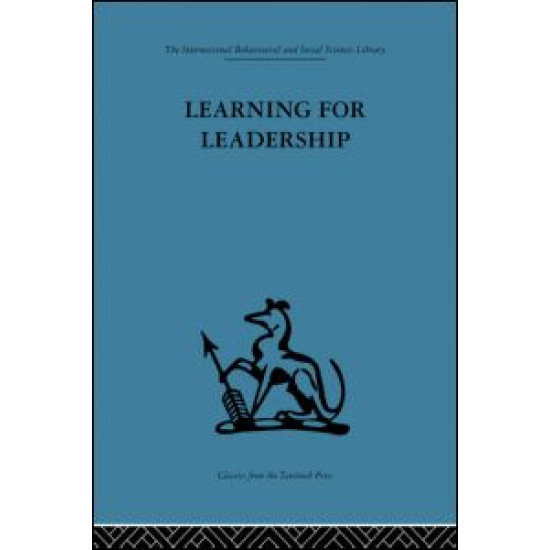 Learning for Leadership