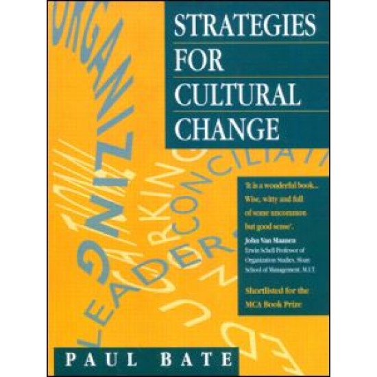 Strategies for Cultural Change