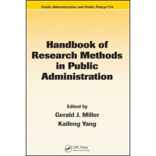 Handbook of Research Methods in Public Administration