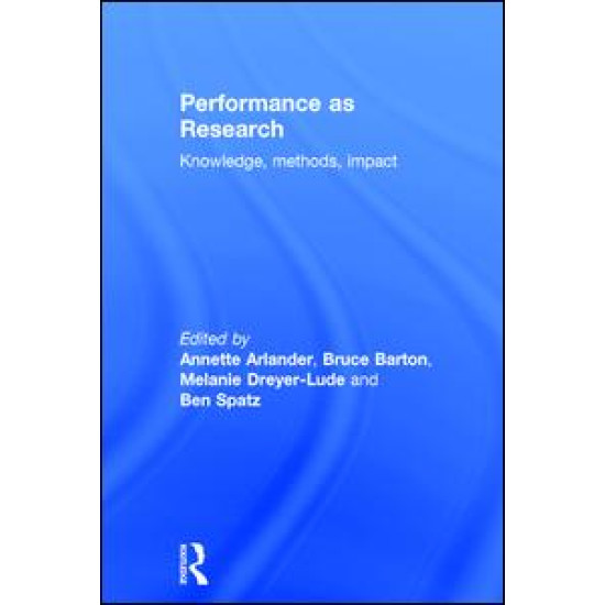 Performance as Research