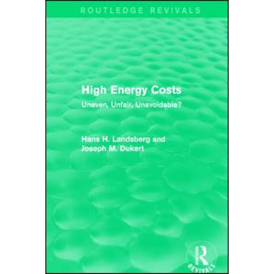 High Energy Costs