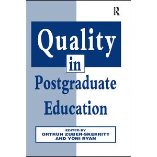 Quality in Postgraduate Education