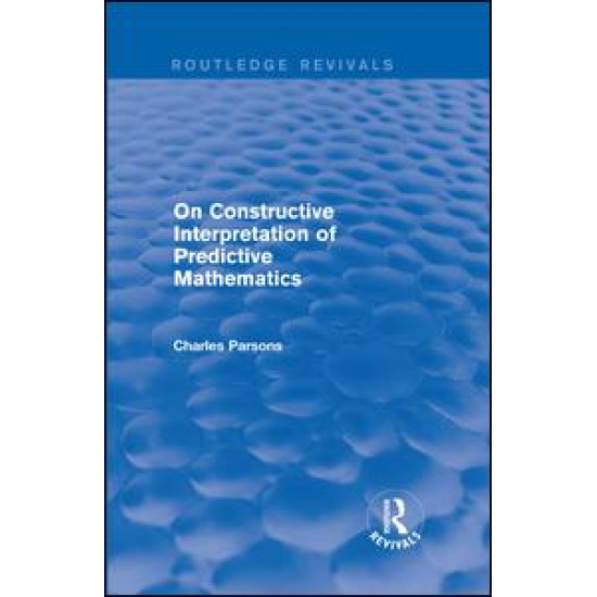 On Constructive Interpretation of Predictive Mathematics (1990)