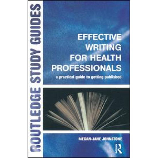 Effective Writing for Health Professionals