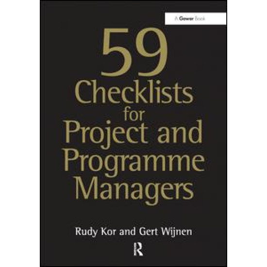 59 Checklists for Project and Programme Managers