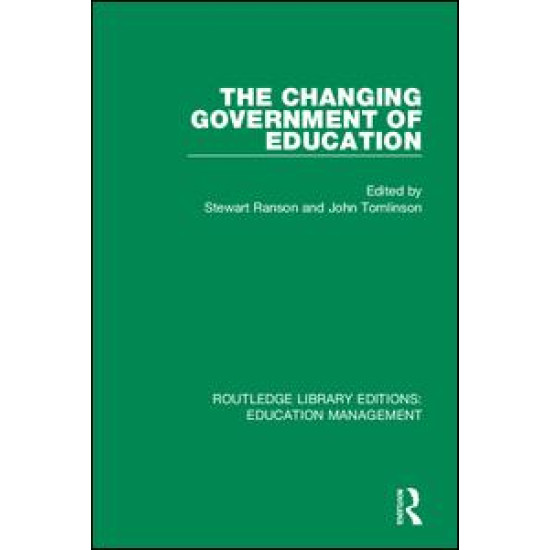 The Changing Government of Education