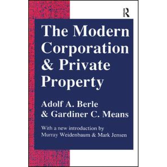 The Modern Corporation and Private Property