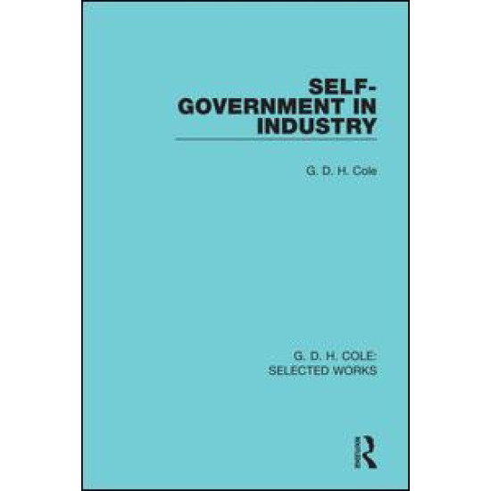 Self-Government in Industry