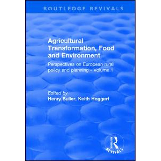 Agricultural Transformation, Food and Environment