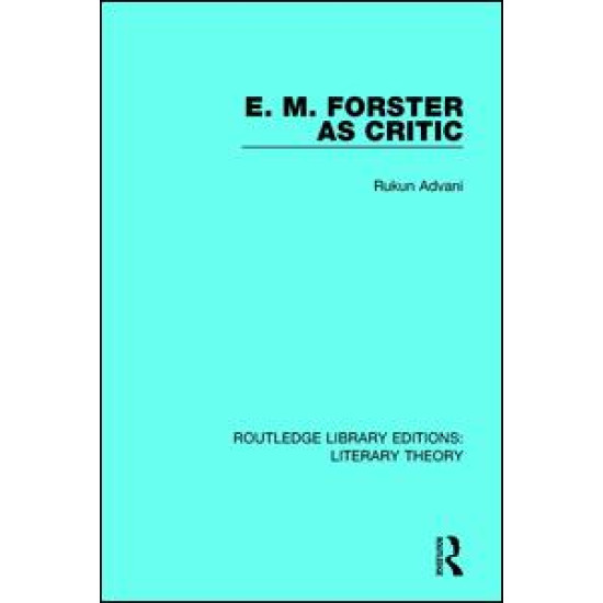 E. M. Forster as Critic