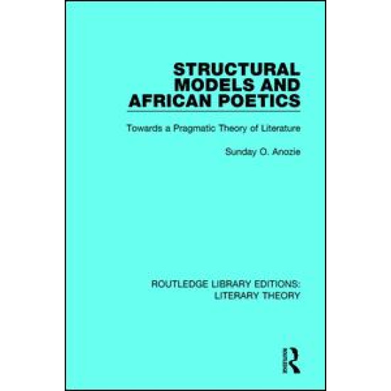 Structural Models and African Poetics