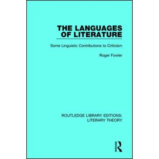 The Languages of Literature