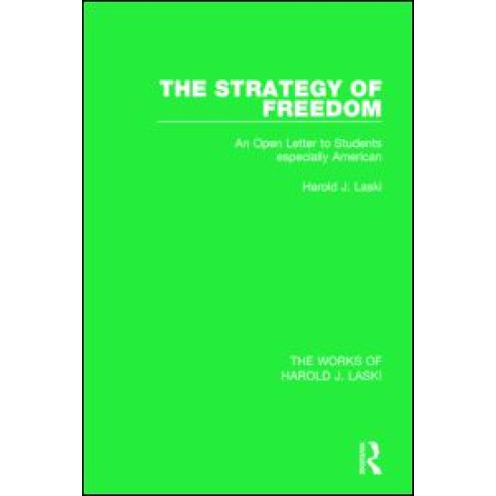 The Strategy of Freedom (Works of Harold J. Laski)