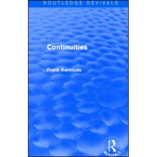 Continuities (Routledge Revivals)