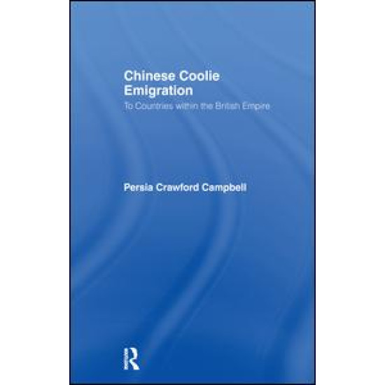 Chinese Coolie Emigration to Canada