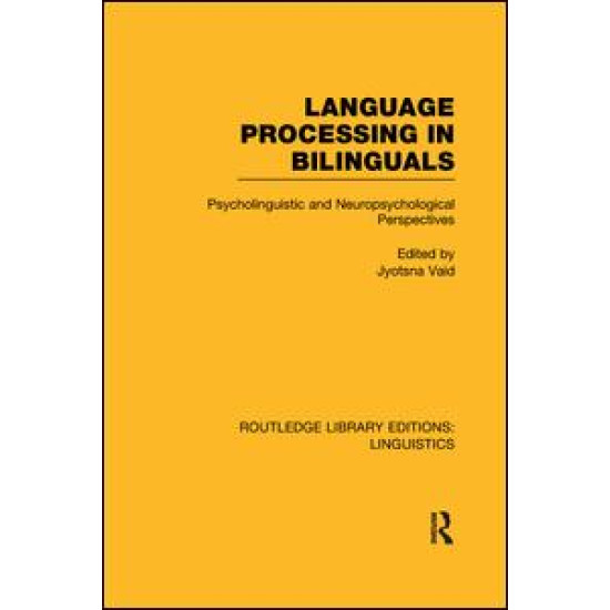 Language Processing in Bilinguals