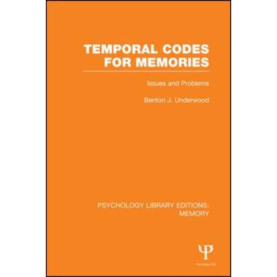 Temporal Codes for Memories (PLE: Memory)