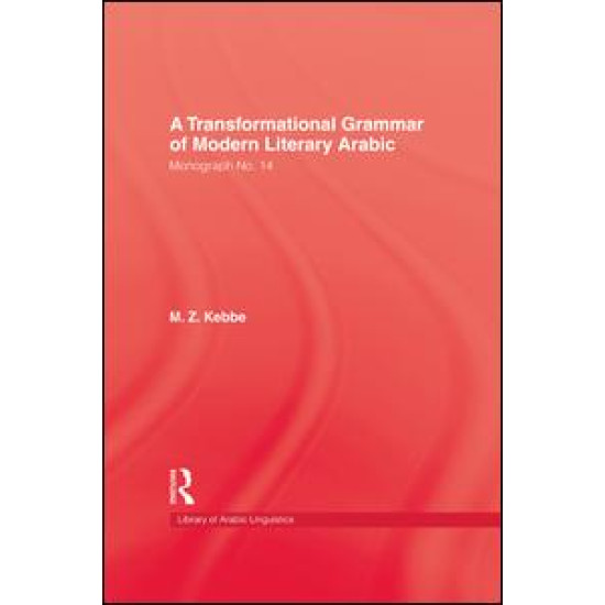 Transformational Grammar Of Modern Literary Arabic
