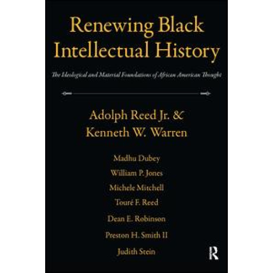 Renewing Black Intellectual History