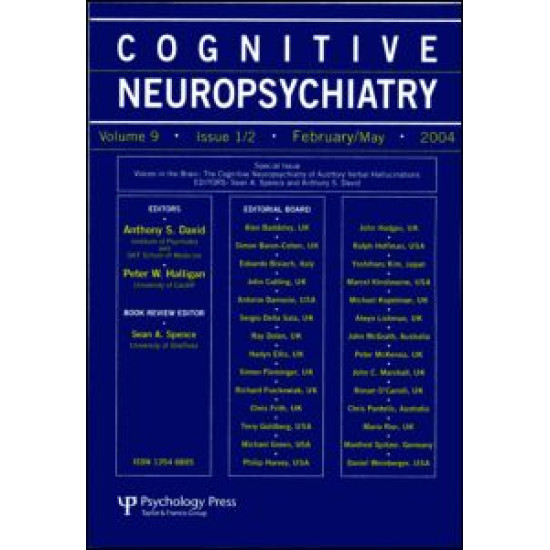 Voices in the Brain: The Cognitive Neuropsychiatry of Auditory Verbal Hallucinations