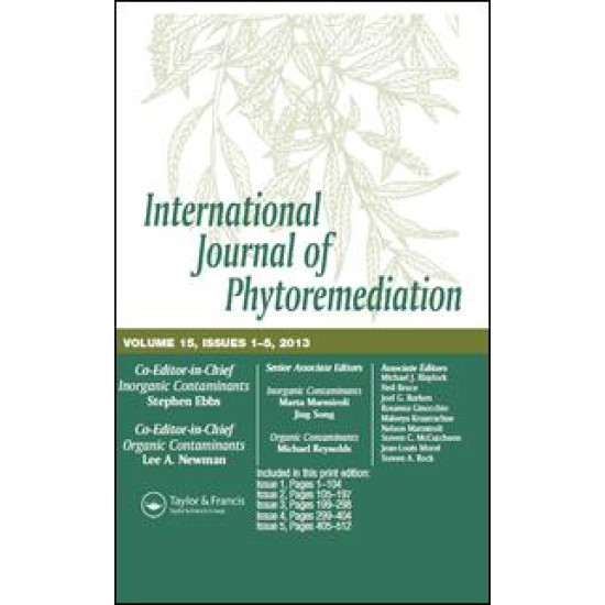 International Journal of Phytoremediation