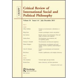 Critical Review of International Social & Political Philosophy
