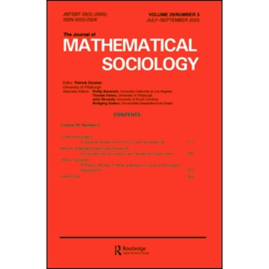Journal of Mathematical Sociology