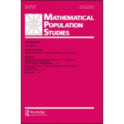 Mathematical Population Studies