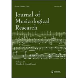 Journal of Musicological Research