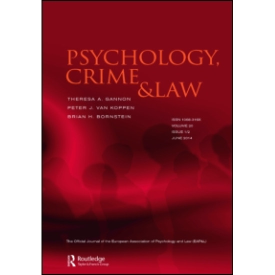 Psychology, Crime & Law